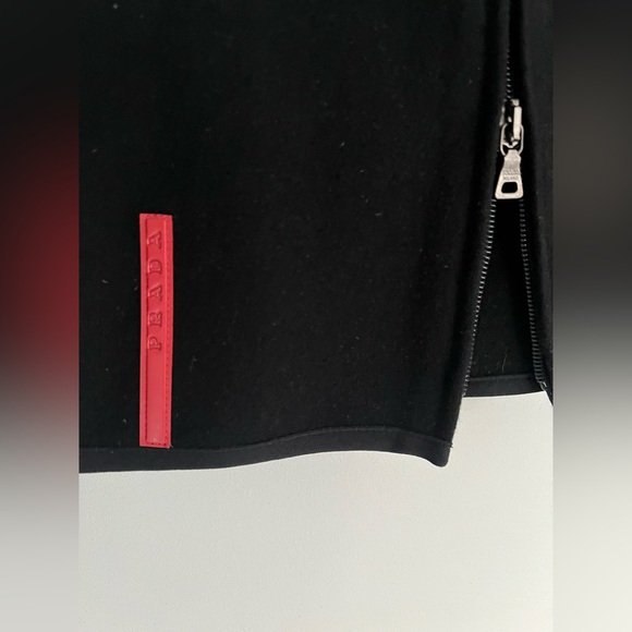 Vintage Prada Linea Rossa zippered skirt - Picture 6 of 9